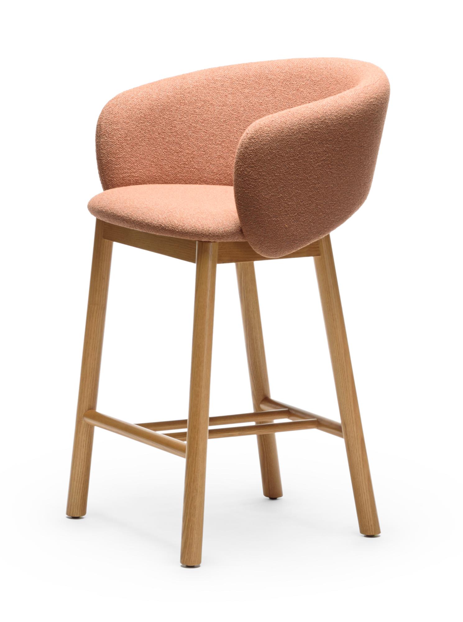 Banco de Bar Bel SG-65 Rosa Terracota