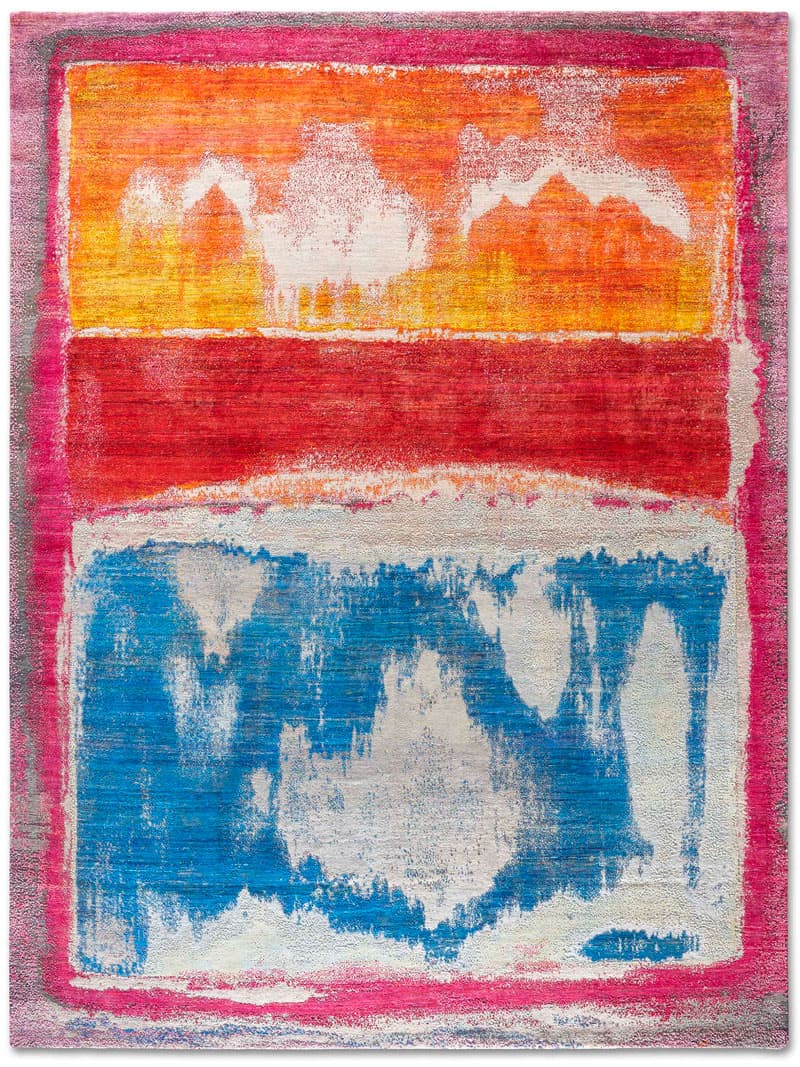 Tapete Beach Day Feito à Mão Luxury