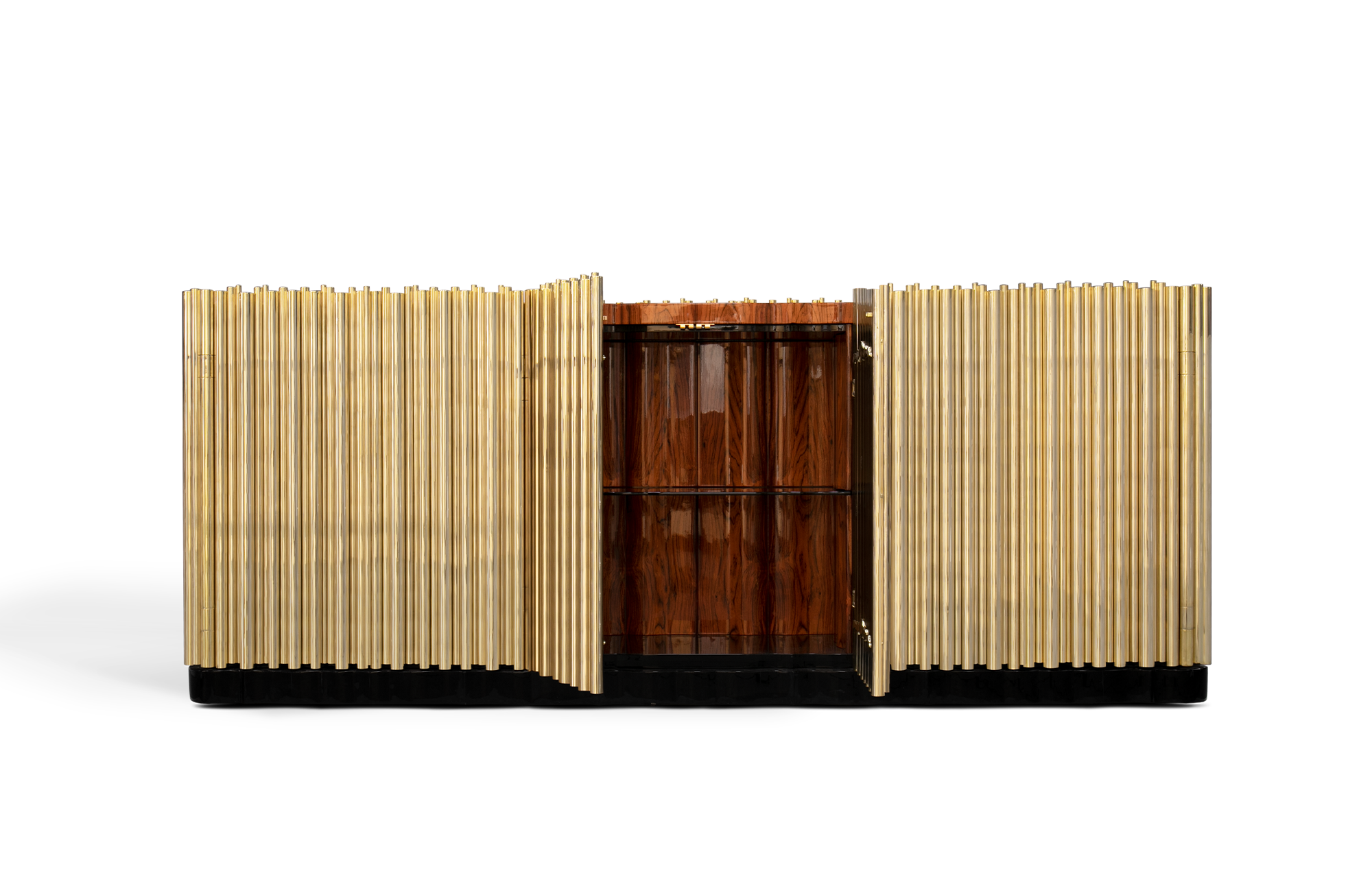 Aparador Harmony dourado premium