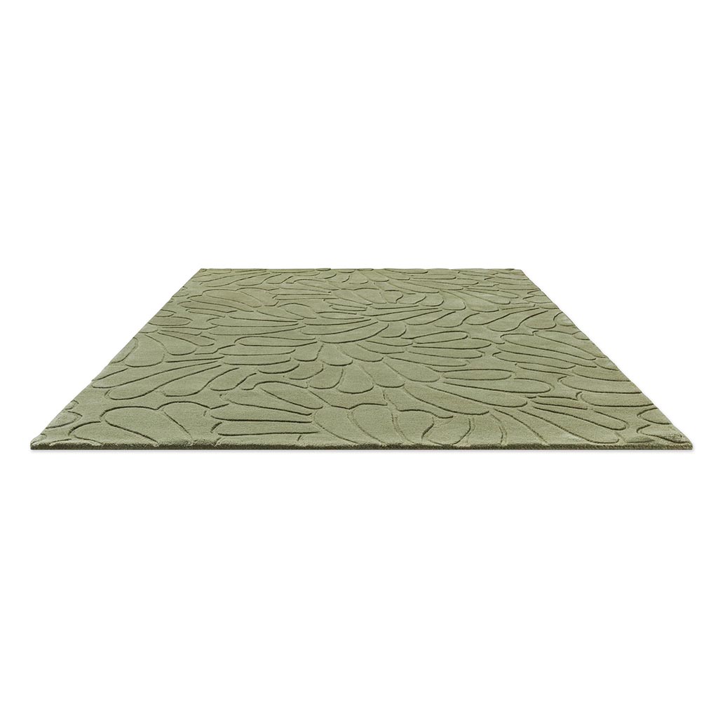 Tapete Coleby Petals Verde Sebe | Tamanho: 250 × 350 cm