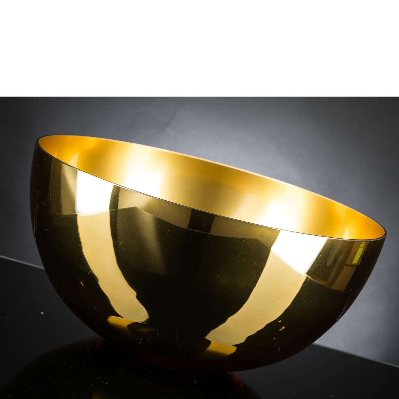 Taça Decorativa Dourada