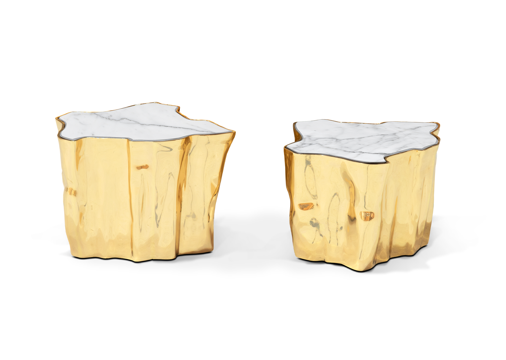 Mesa de Centro Marfim Série Paradise