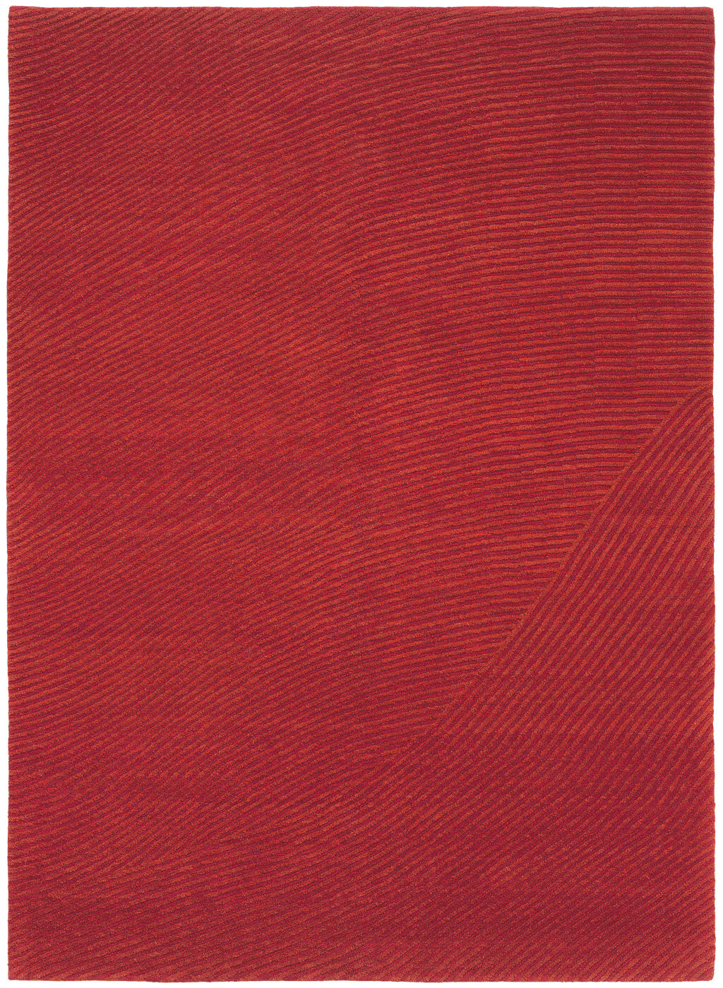 Tapete Waveline 2 Vermelho | Tamanho: 300 × 400 cm