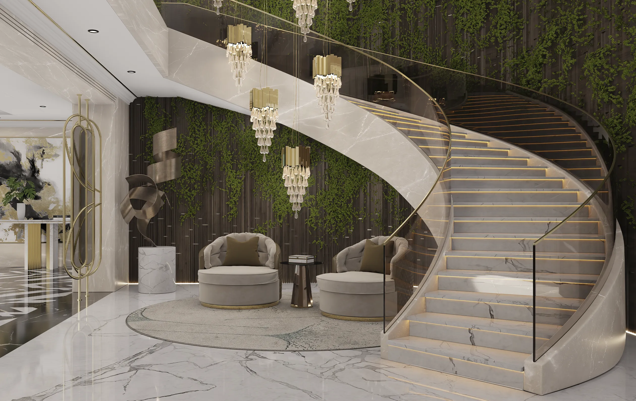 Poltrona Giratória Luxe - 6