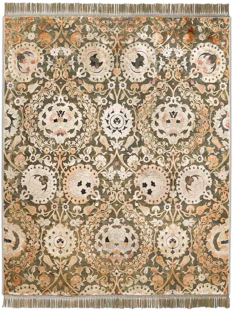 Tapete Ludwig Tecido à Mão | Tamanho: 140 × 210 cm