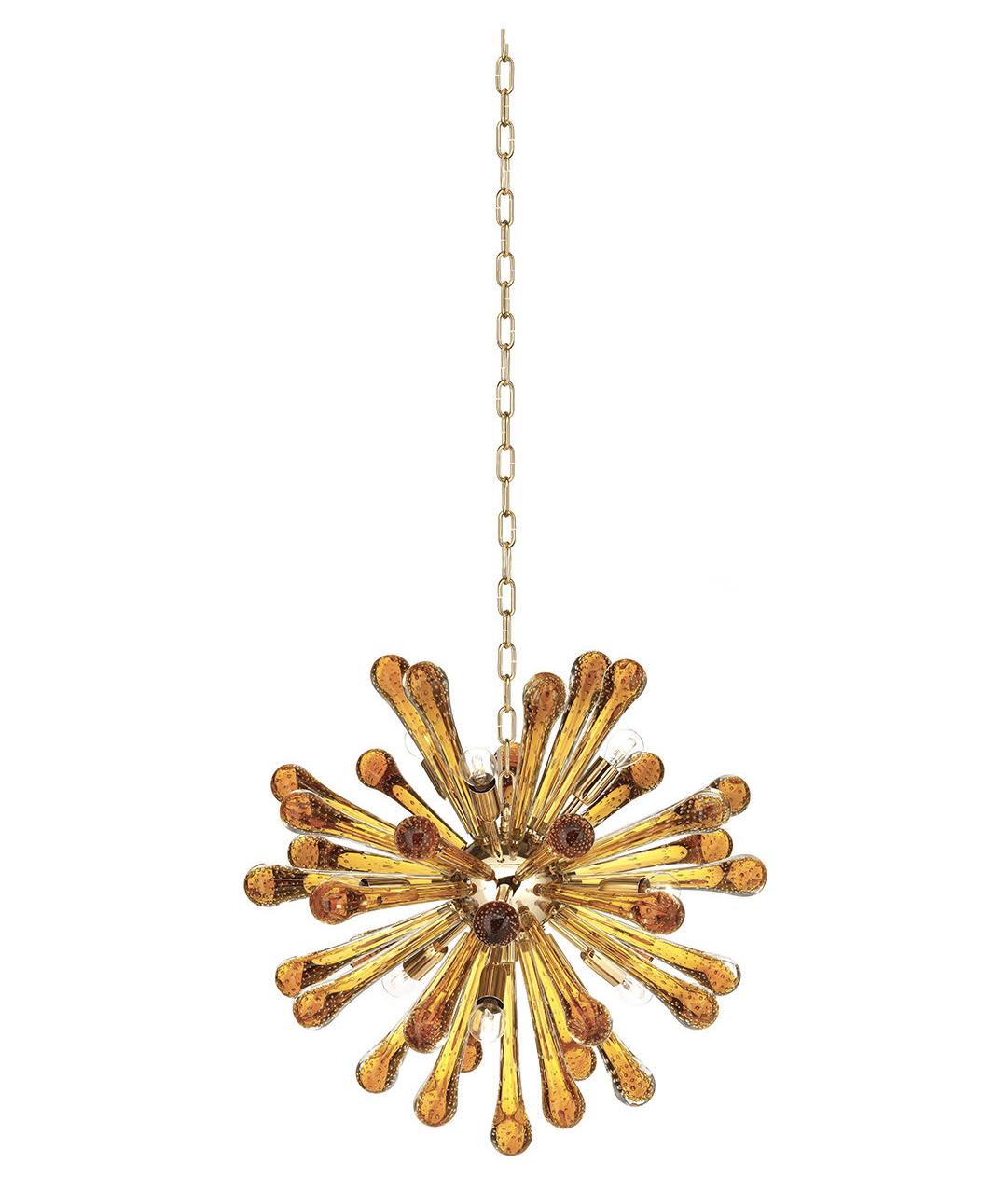 Lustre Sputnik Dourado