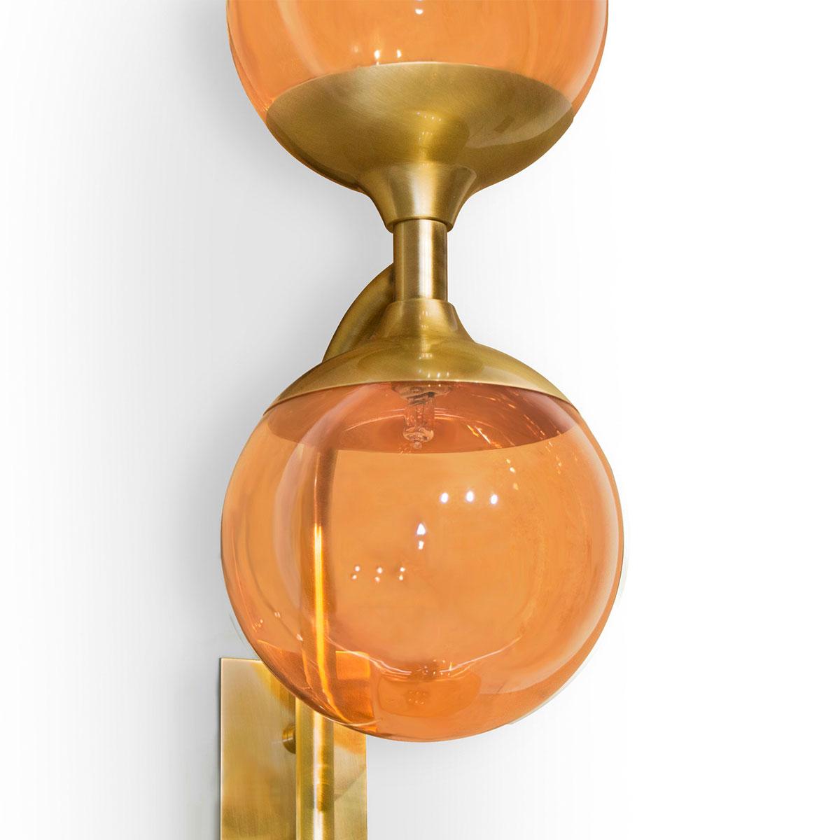 Candeeiro de parede pedra do deserto