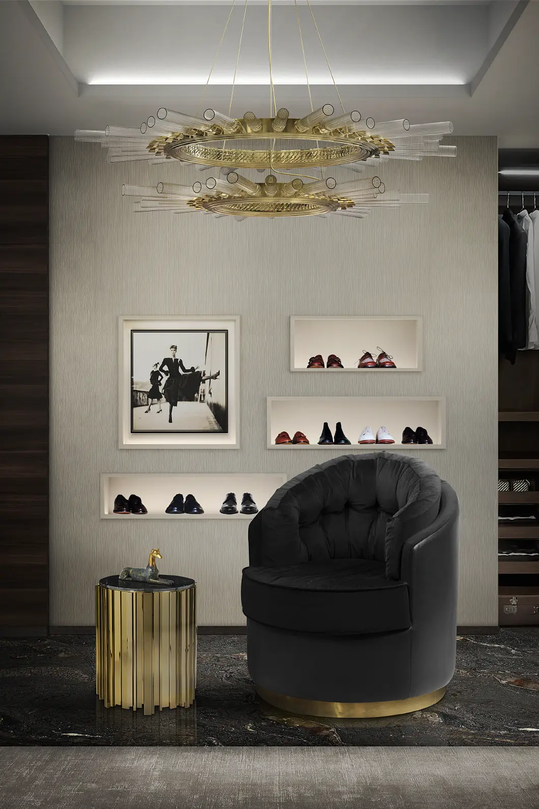 Poltrona Giratória Luxe - 12