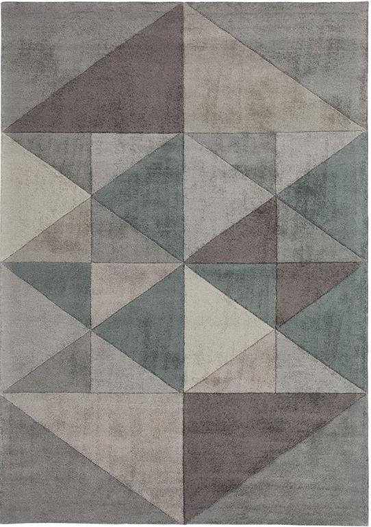 Tapete Triangles Multi Tufado à Mão | Tamanho: 250 × 300 cm