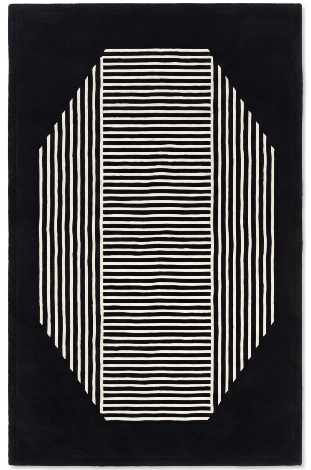 Tapete Octagon Lines Dark