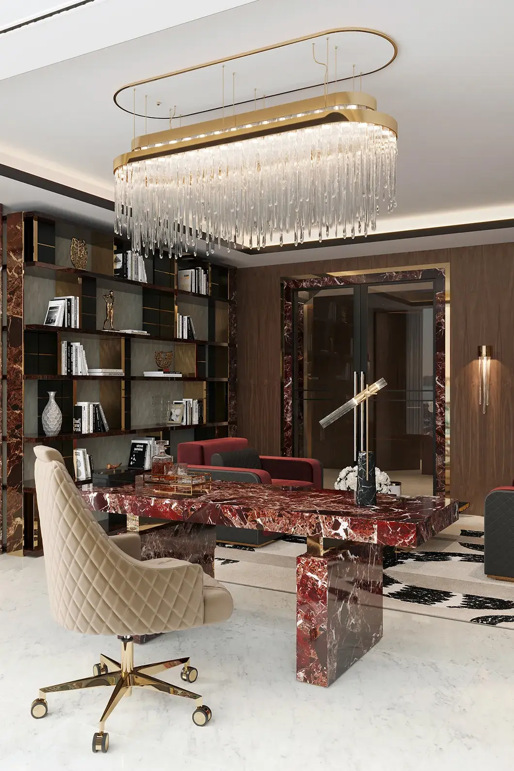 Candeeiro suspenso snooker torre