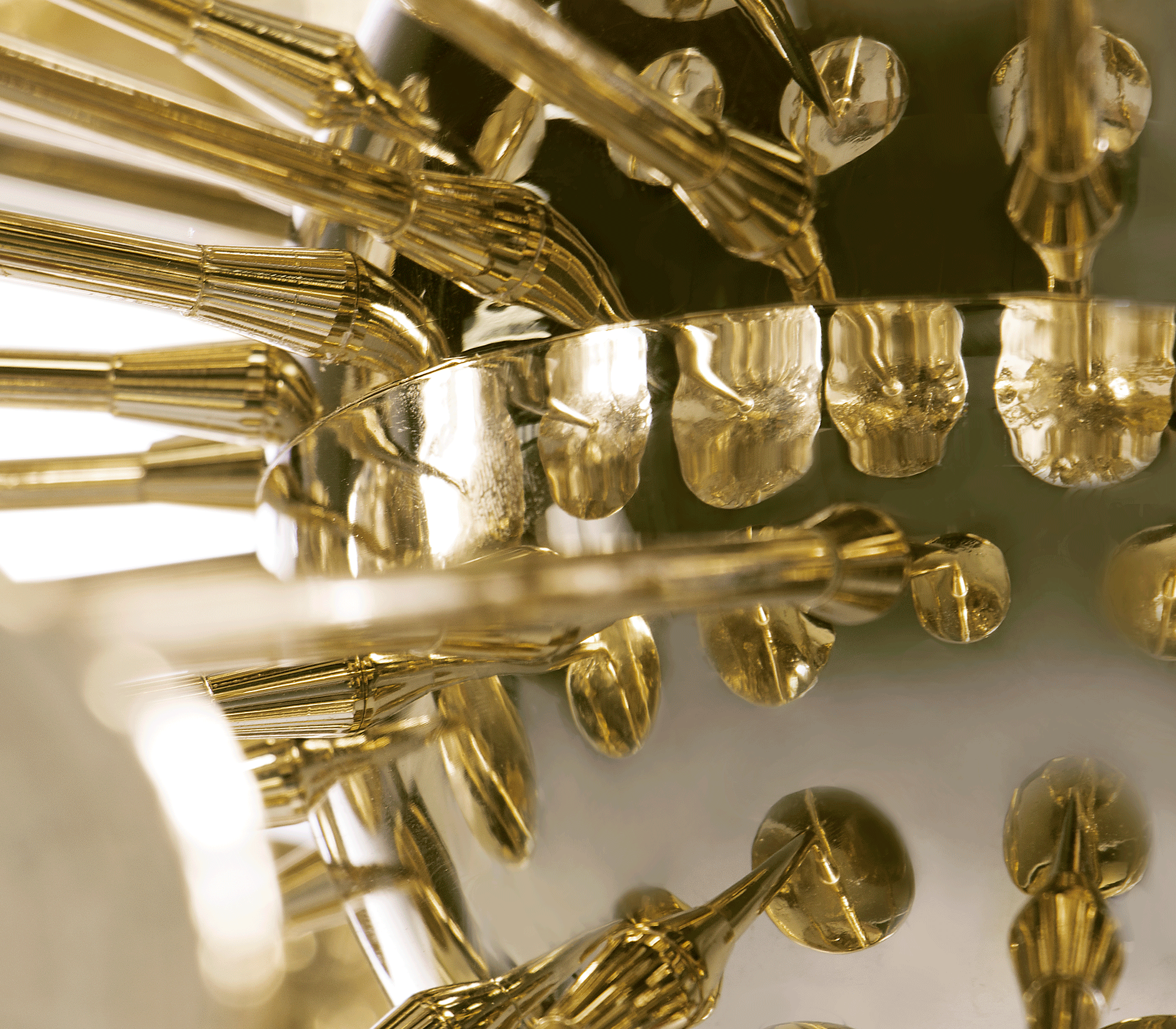 Candeeiro suspenso elíptico Gravity