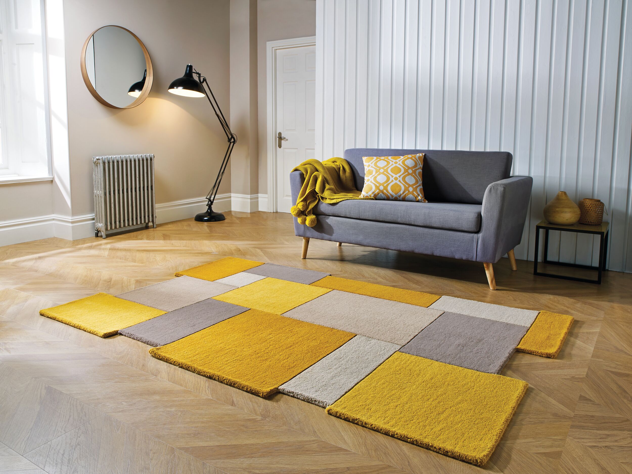 Tapete Collage Amarelo