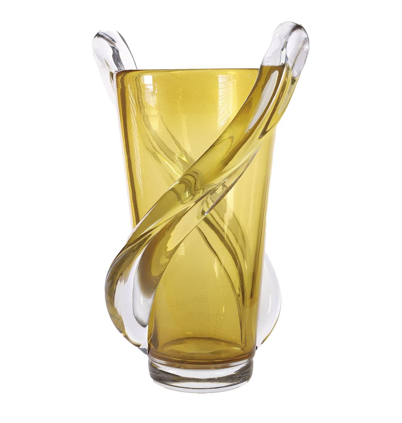 Vaso em Vidro de Murano Artesanal