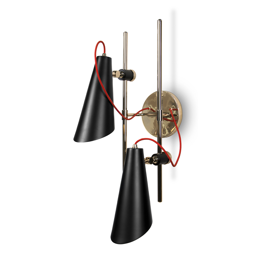 Candeeiro de parede radiante