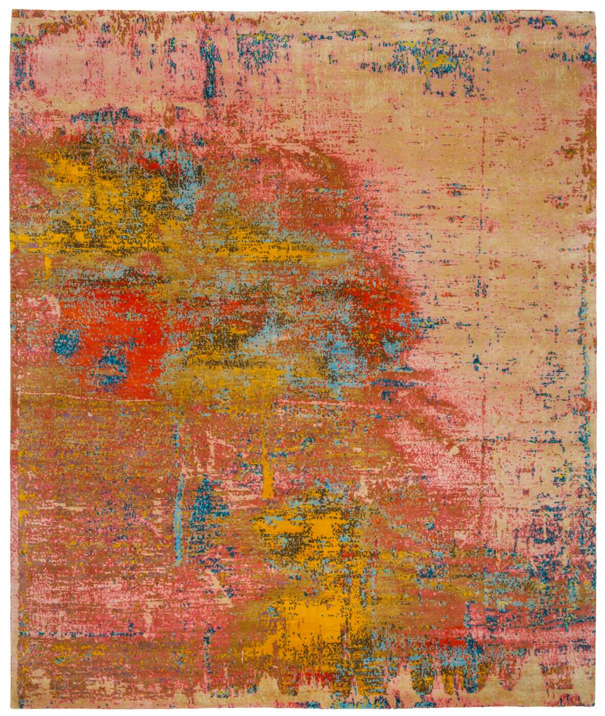 Tapete Artwork 22 Multicolor Rosa | Tamanho: 250 × 300 cm