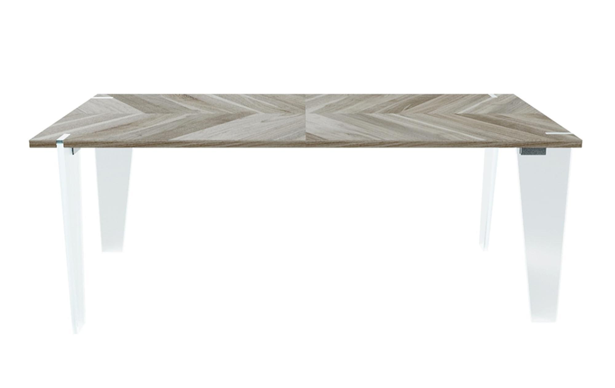 Mesa de Jantar Cinzenta Sospeso