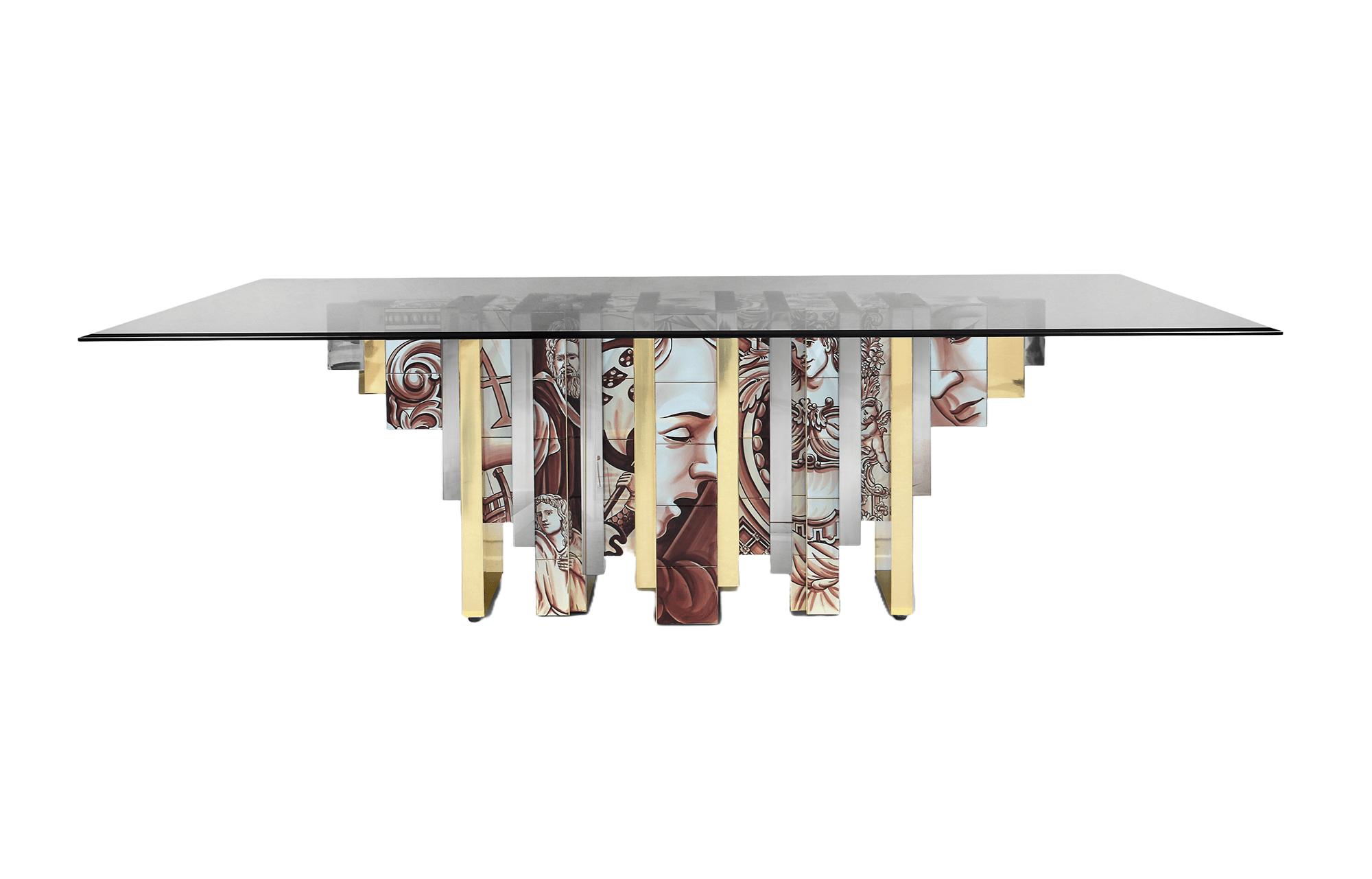 Mesa de Jantar Luxe Sepia Legacy