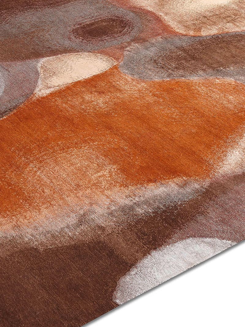 Tapete Copper Malva Feito à Mão Luxury | Tamanho: 140 × 210 cm
