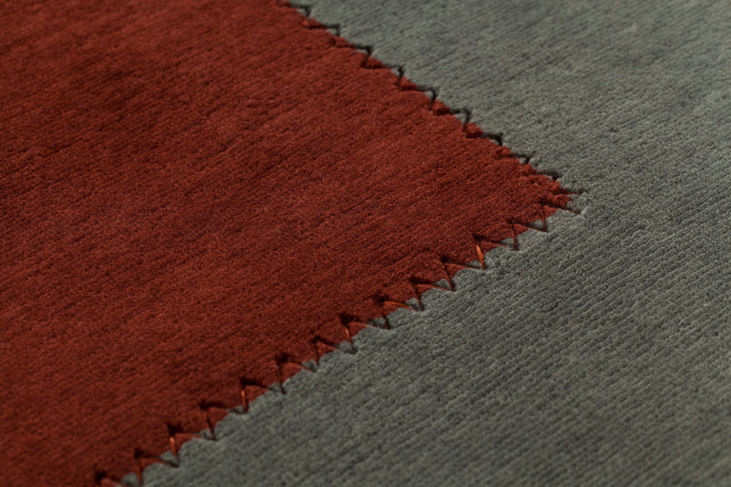 Tapete Feito à Mão Isola 100% Lã