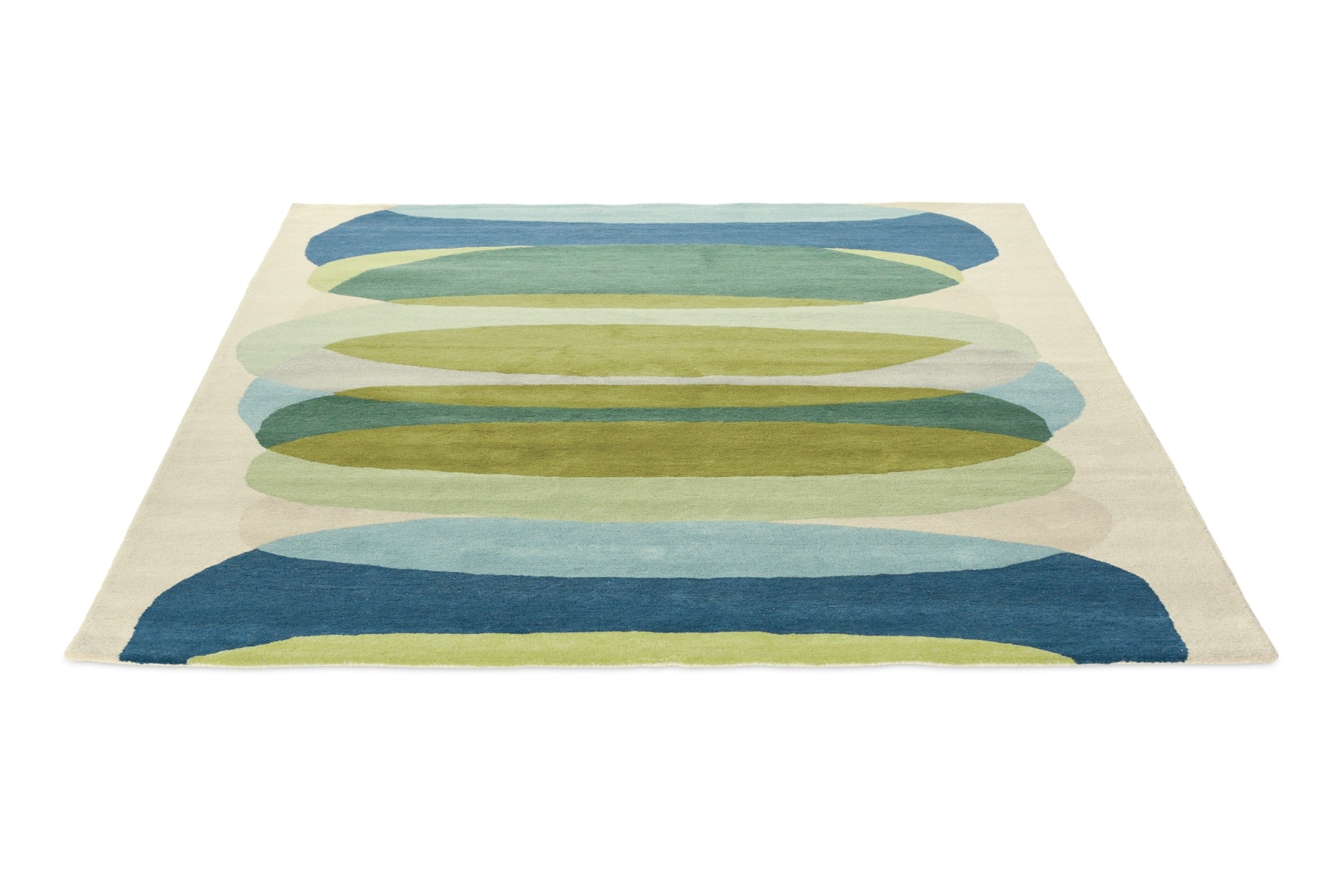 Tapete Elliptic-Esmeralda | Tamanho: 170 × 240 cm