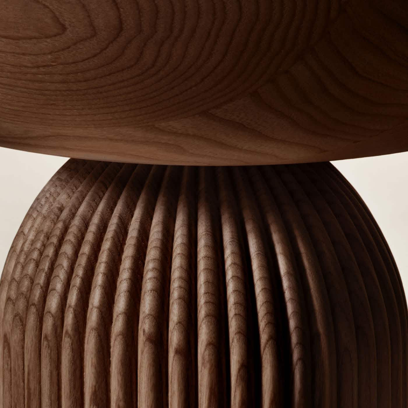 Mesa de Centro Freixo Castanho Convesso