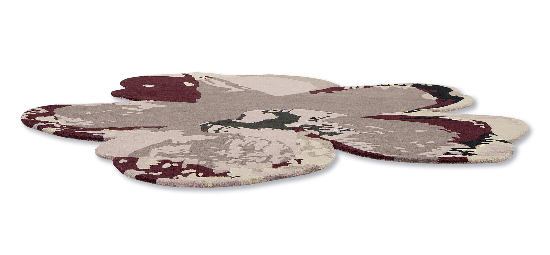 Tapete Magnolia Bordô