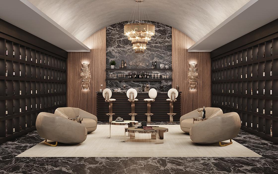 Banco bar redondo Keira