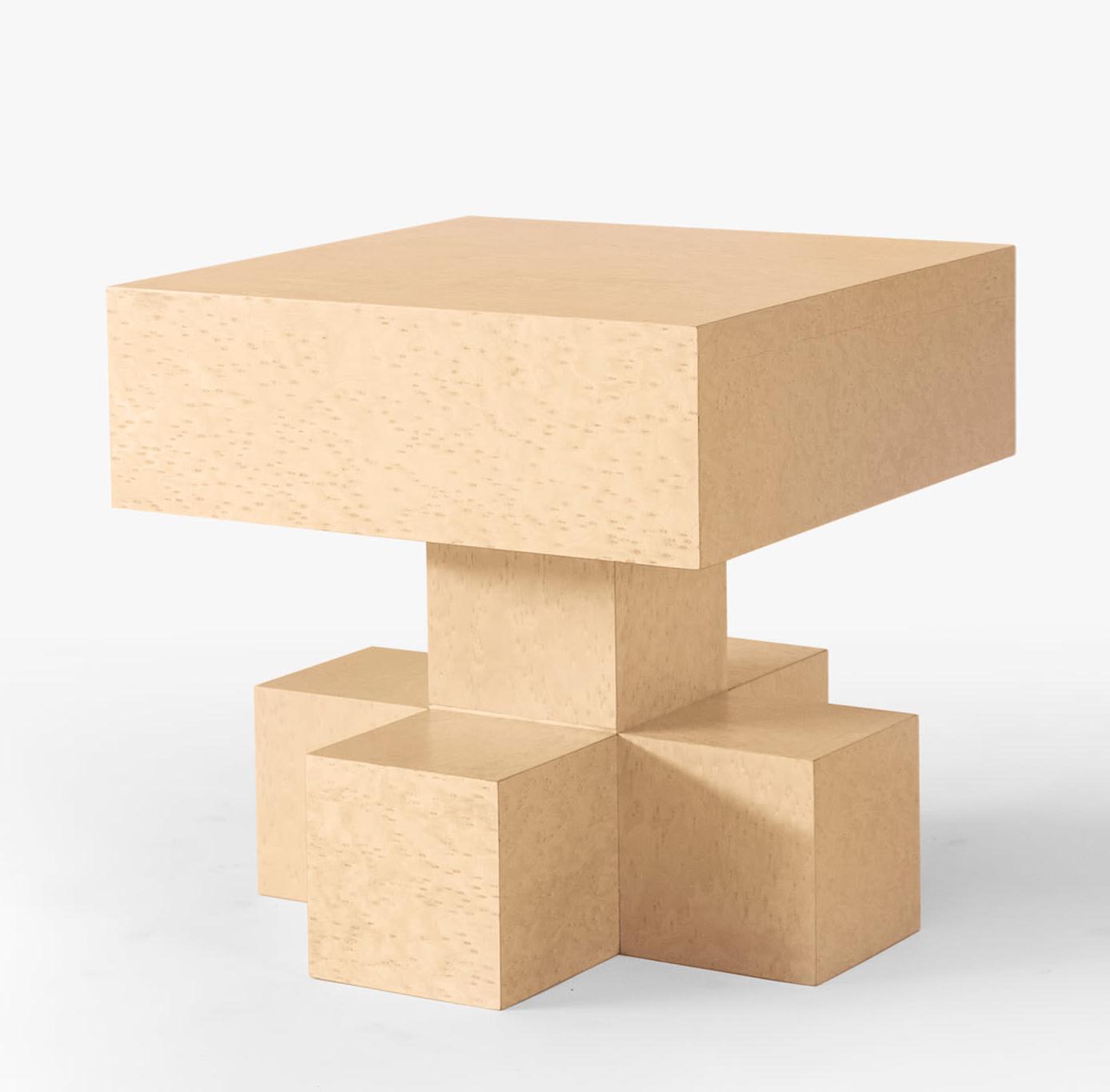 Mesa de Apoio Contemporânea em Madeira