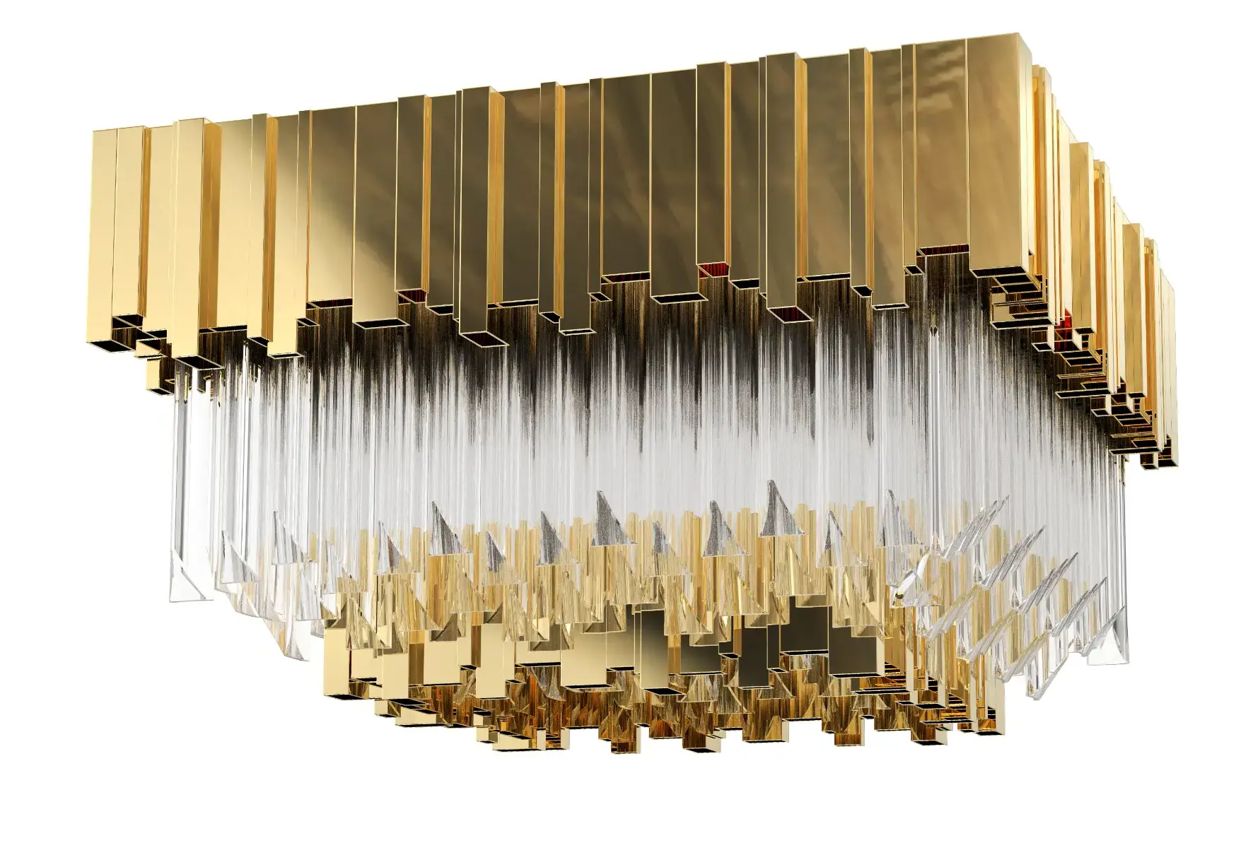 Plafonier quadrado Imperial