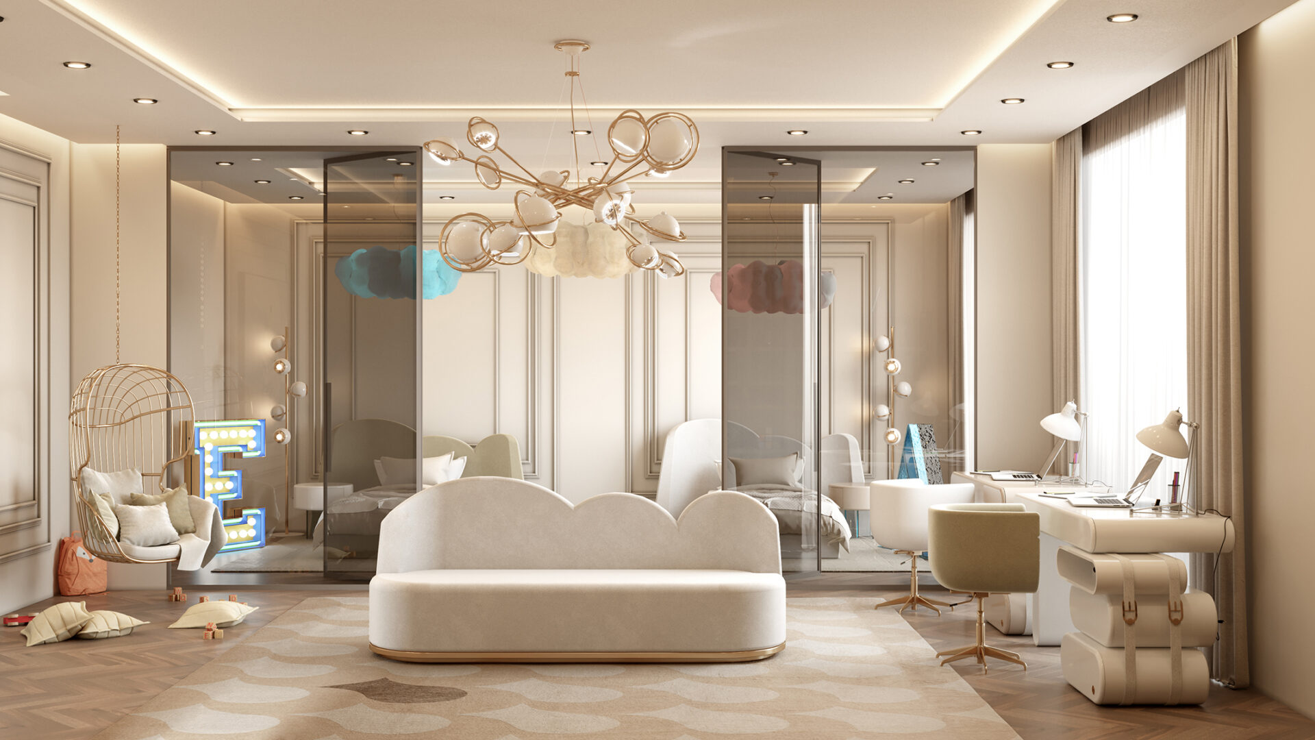 Candeeiro suspenso cósmico - 6