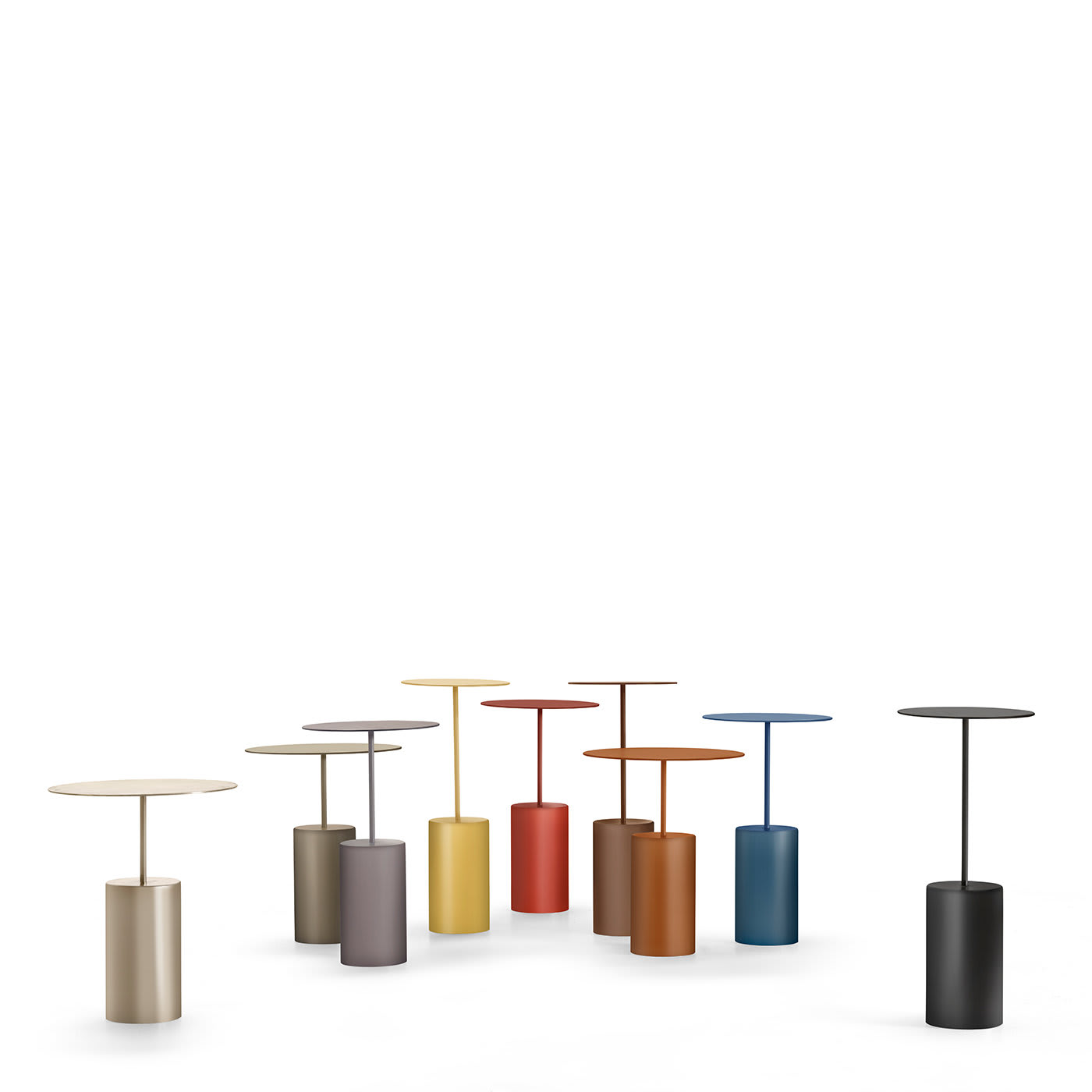 Mesa de Apoio Laranja Italiana Cocktail