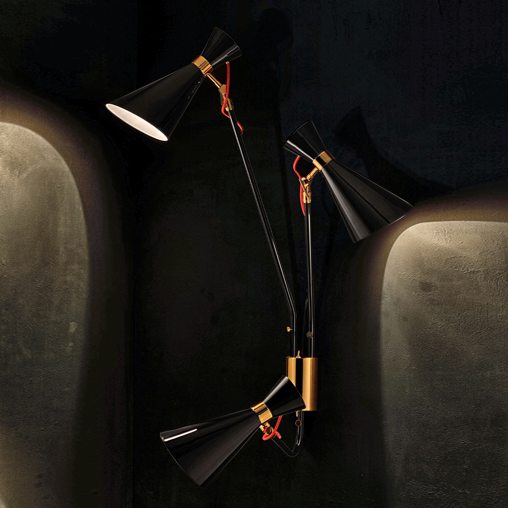 Candeeiro de parede performer