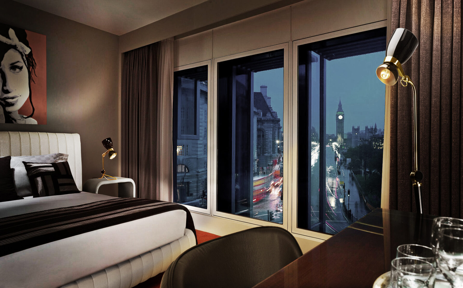 Candeeiro de pé Amy - 5