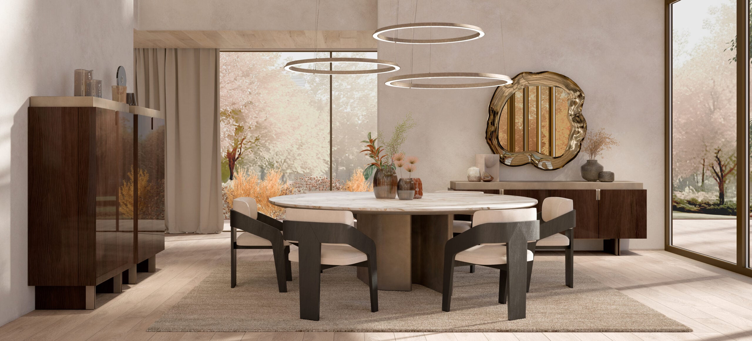 Mesa de Jantar Redonda New Mood