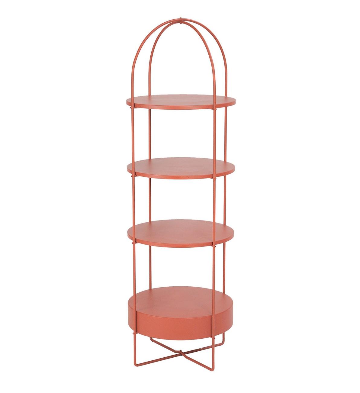 Estante Lacada Vermelha