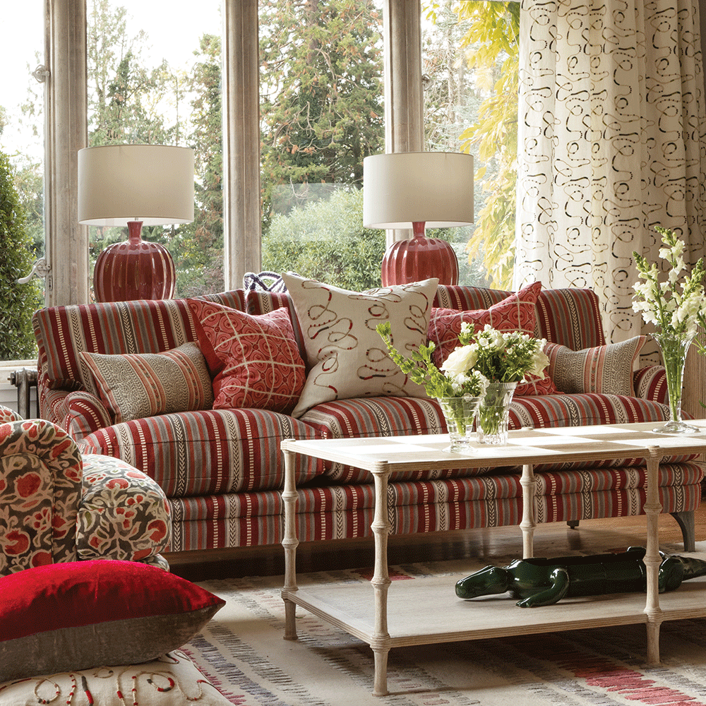 Candeeiro Kristiana Rouge