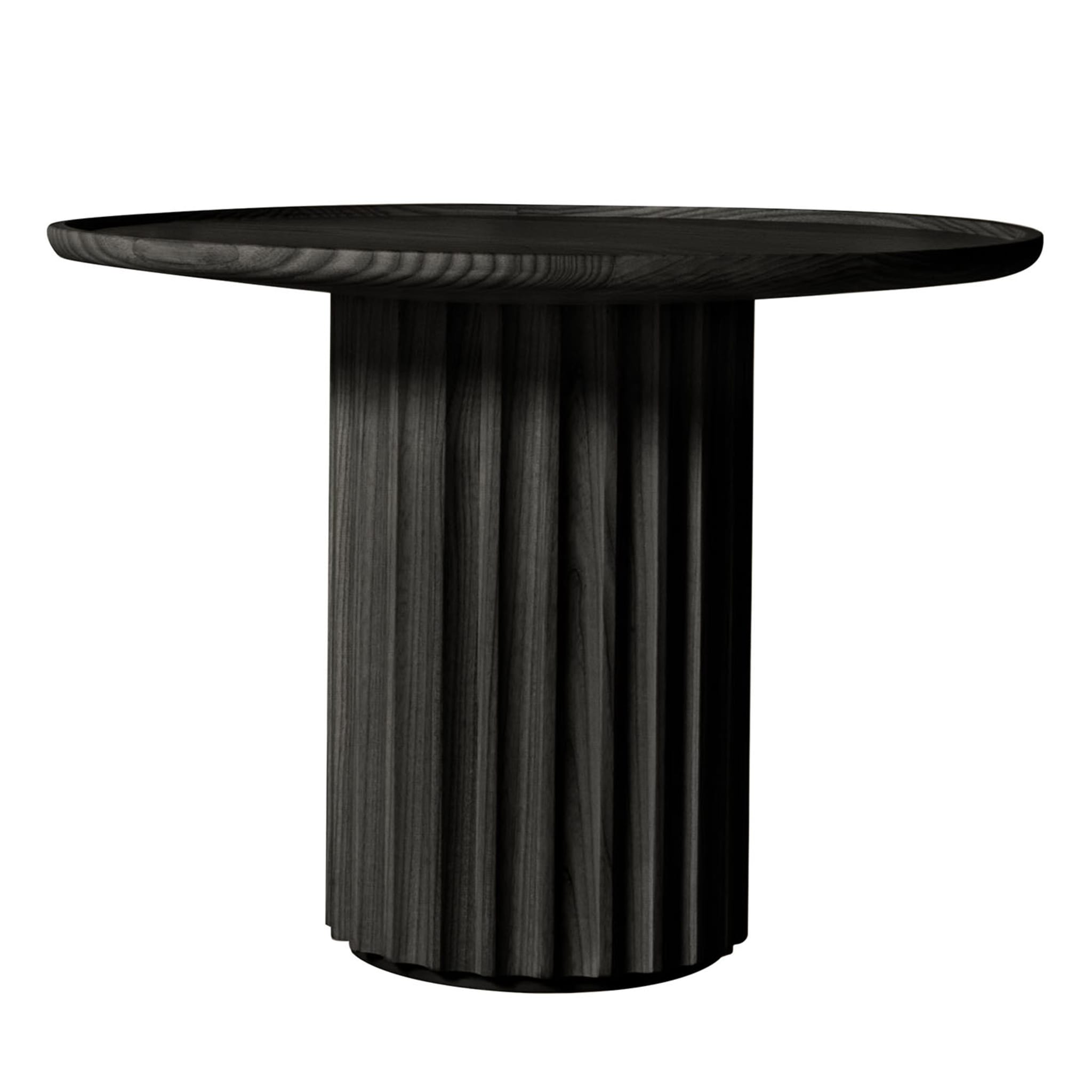 Mesa de Centro Preta Capitello | Dimensões: Ø 40 cm Mesa de Centro Preta Capitello | Dimensões: Ø 40 cm