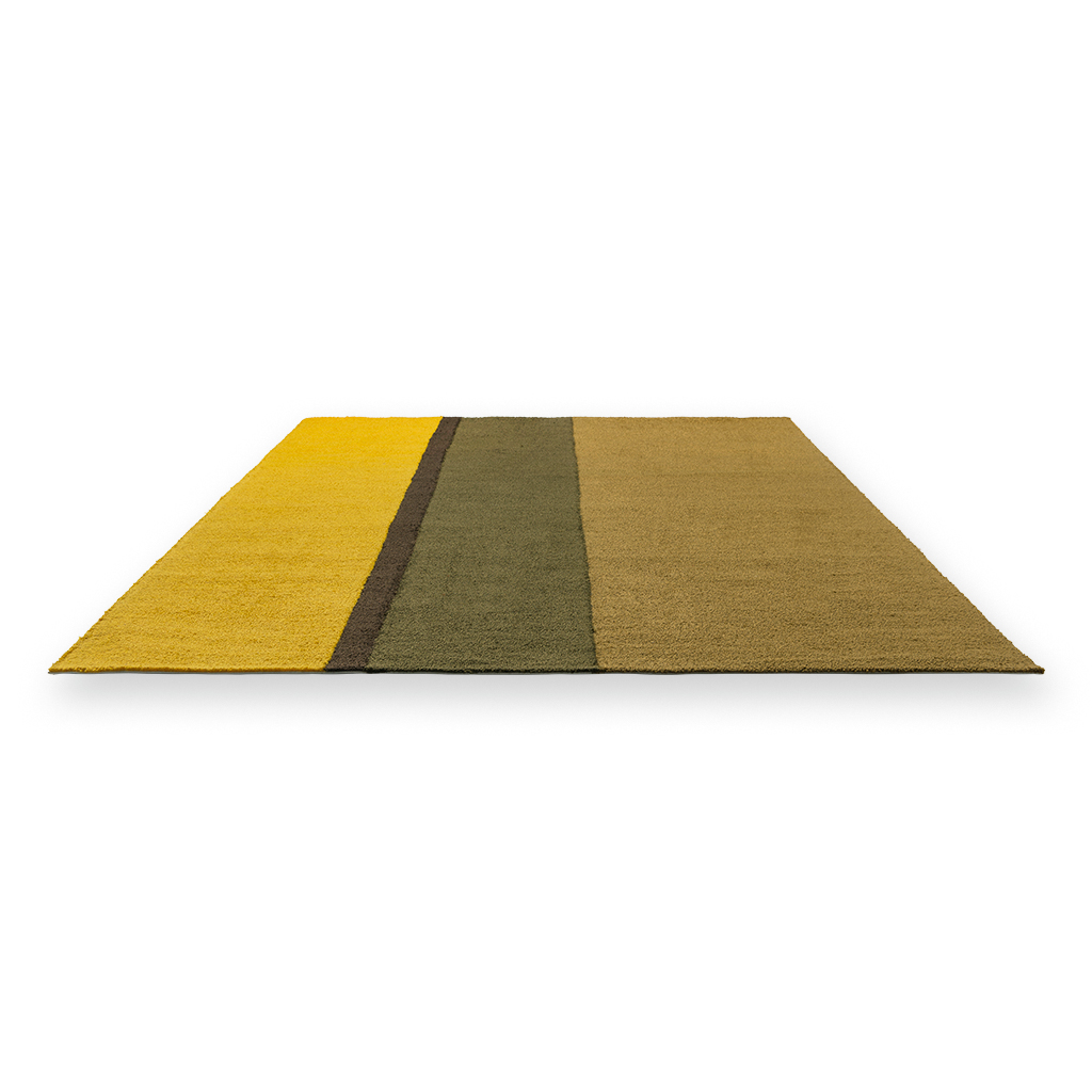Tapete Exterior Festival Stripe Amarelo | Tamanho: 250 × 350 cm