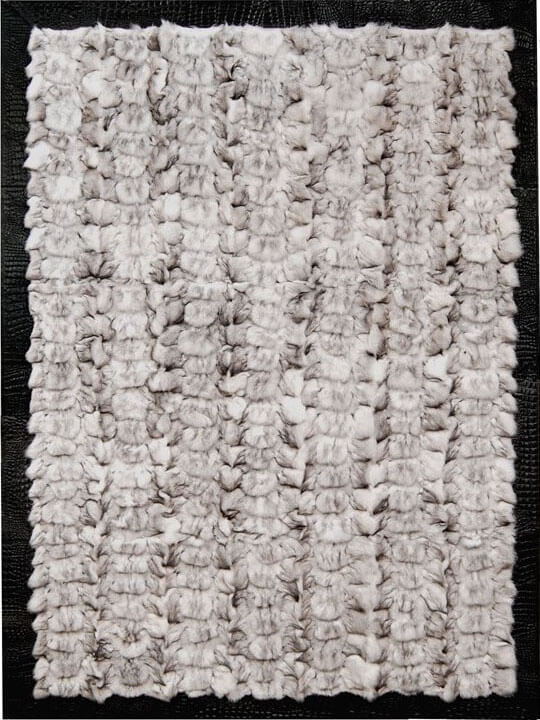 Tapete Pele Cinzento | Tamanho: 150 × 240 cm