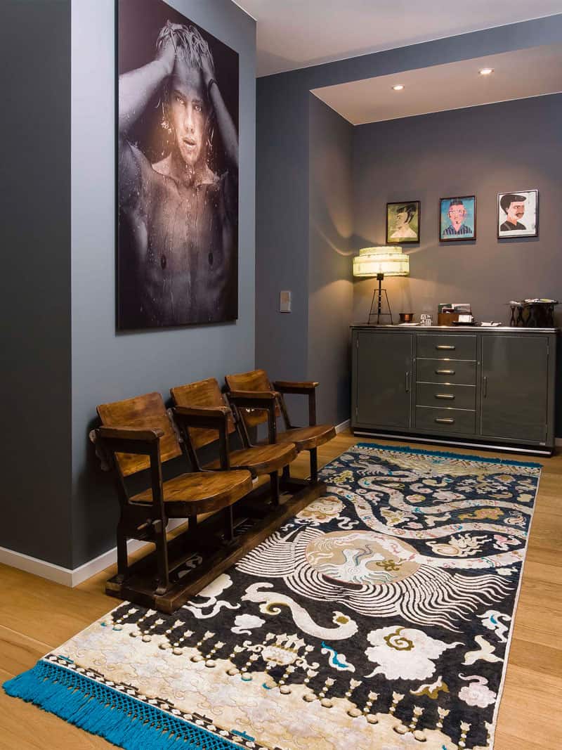 Tapete Dragon Feito à Mão