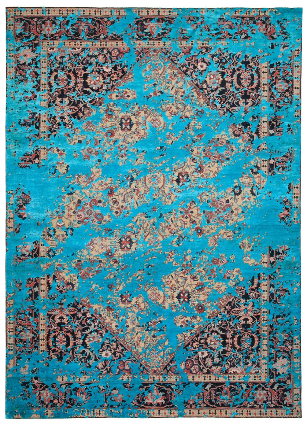 Tapete Serapi Queensbury Double Sky Rosa-Néon | Tamanho: 200 × 300 cm