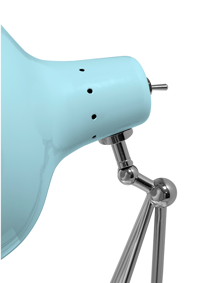 Candeeiro de secretária Celestia azul