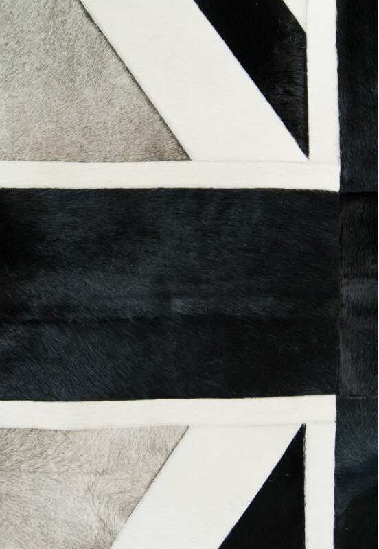 Tapete Pele de Vaca Union Jack col.2 | Tamanho: 135 × 185 cm Tapete Pele de Vaca Union Jack col.2 | Tamanho: 135 × 185 cm