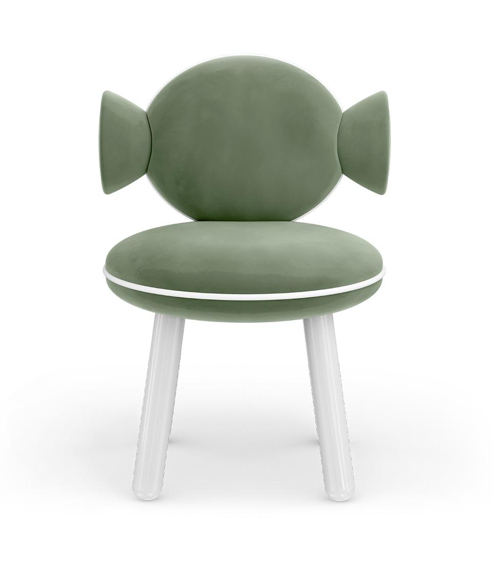 Cadeira puff Lollipop verde