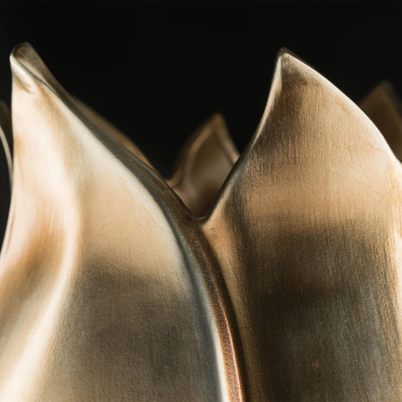 Vaso Tulip em Latão