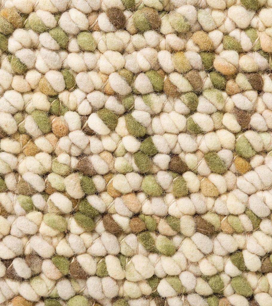 Tapete Pebble Verde Musgo