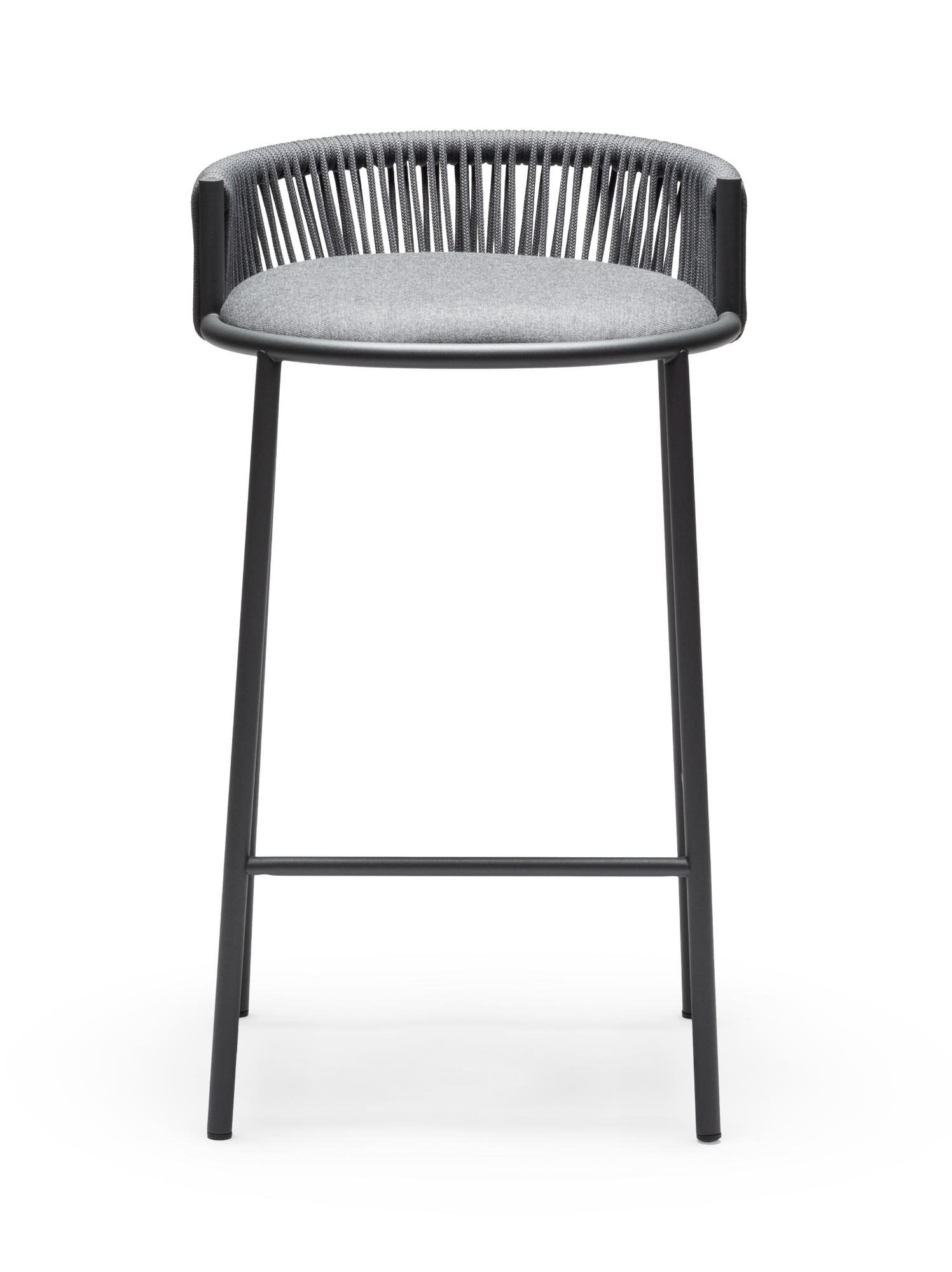 Banco de Bar para Exterior Millie SG-65 Cinzento