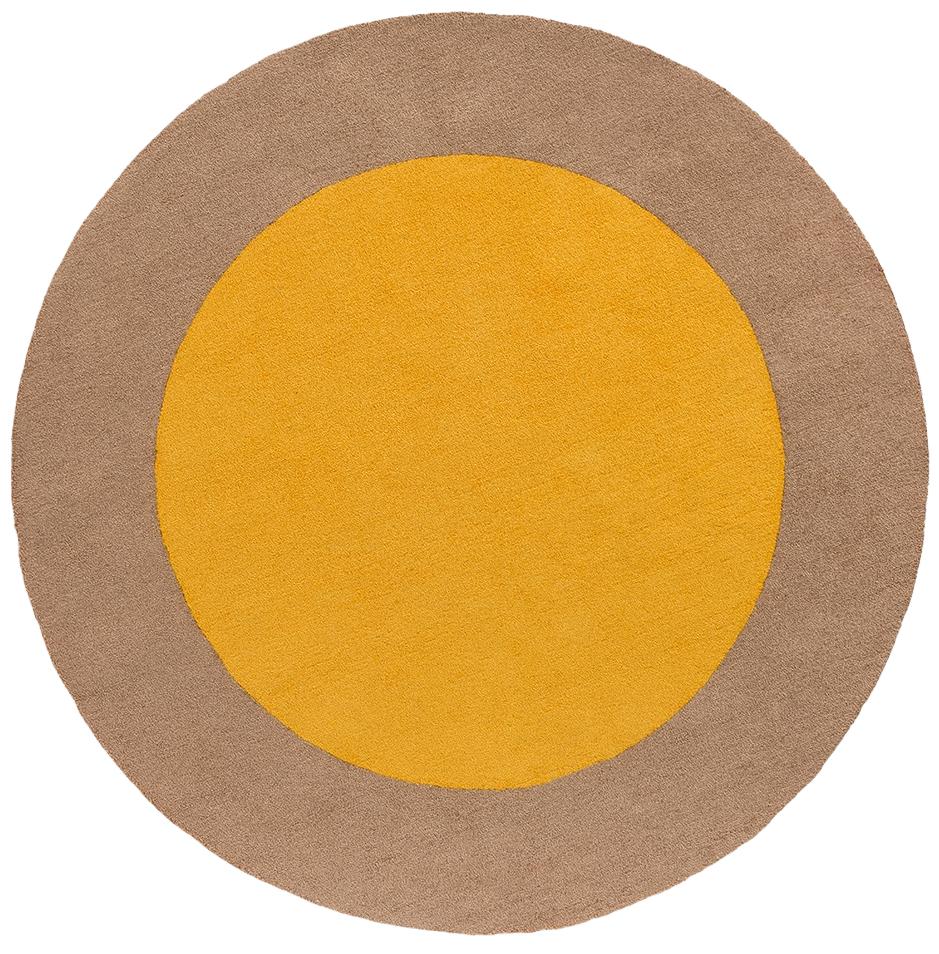 Tapete Exterior Redondo Festival Amarelo | Tamanho: Ø 150 cm Tapete Exterior Redondo Festival Amarelo | Tamanho: Ø 150 cm