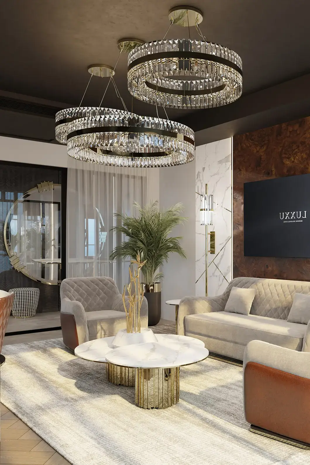 Candeeiro suspenso esbelto Freedom - 2